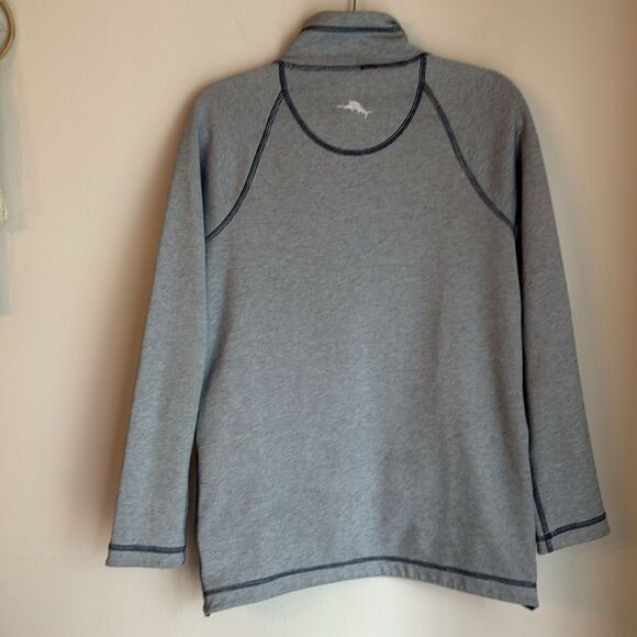 Tommy Bahama Women NFL Dallas Cowboys Reversible Onside Flip 1/2-Zip Jacket EUC - Picture 11 of 12